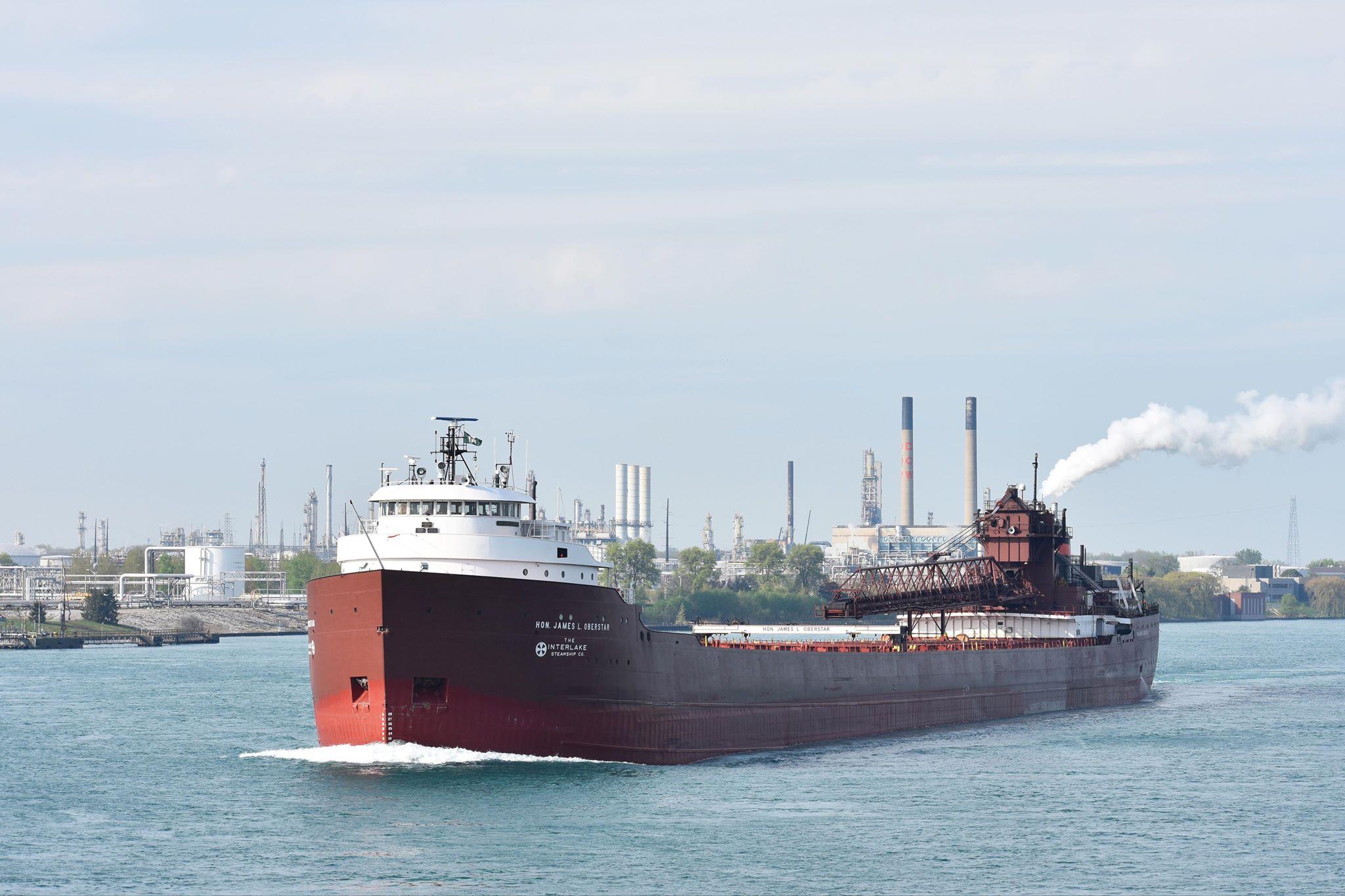 M V Hon. James L. Oberstar Returns To Service 